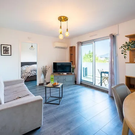 Apartment Eden Bleu, Parking, Piscine, Tennis Et Soleil Antibes